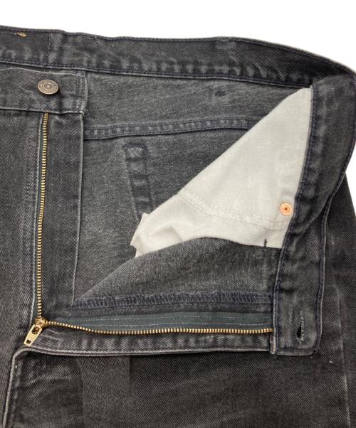 LEVI'S（リーバイス）LEVI'S (リーバイス) 後染めブラックデニムパンツ ブラック サイズ:38の古着・服飾アイテム
