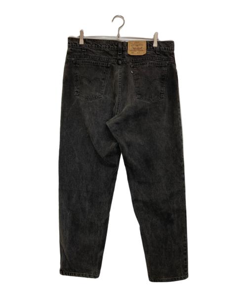 LEVI'S（リーバイス）LEVI'S (リーバイス) 550後染めデニムパンツ ブラック サイズ:38の古着・服飾アイテム