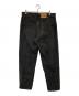 LEVI'S (リーバイス) 550後染めデニムパンツ ブラック サイズ:38：10000円