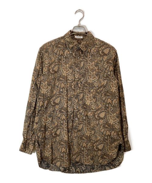 Engineered Garments（エンジニアドガーメンツ）Engineered Garments (エンジニアドガーメンツ) 19th BDペイズリーシャツ ブラウン サイズ:Sの古着・服飾アイテム