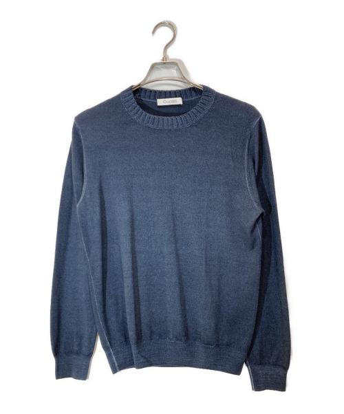 Cruciani（クルチアーニ）CRUCIANI (クルチアーニ) クルーネックニット ネイビー サイズ:46の古着・服飾アイテム