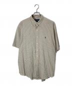 RALPH LAURENラルフローレン）の古着「BLAKEチェックシャツ」｜ベージュ