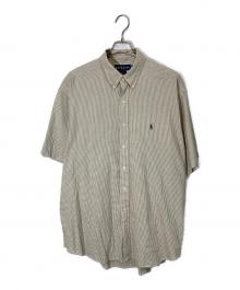 RALPH LAUREN（ラルフローレン）の古着「BLAKEチェックシャツ」｜ベージュ