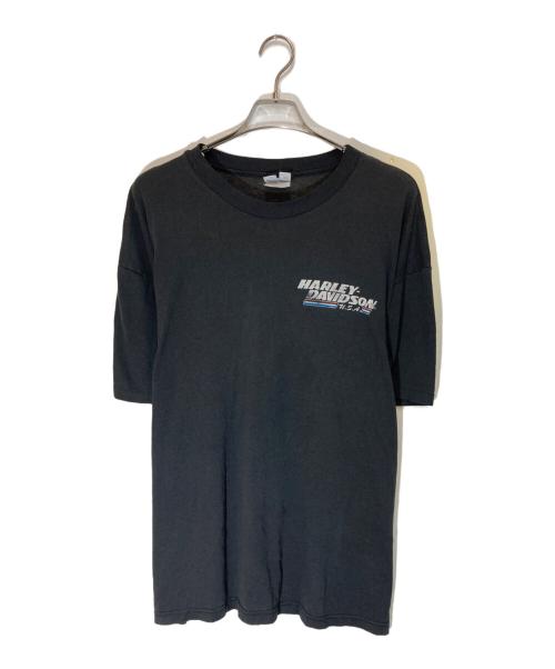 HARLEY-DAVIDSON（ハーレーダビッドソン）HARLEY-DAVIDSON (ハーレーダビッドソン) 90sプリントTシャツ ブラック サイズ:XLの古着・服飾アイテム