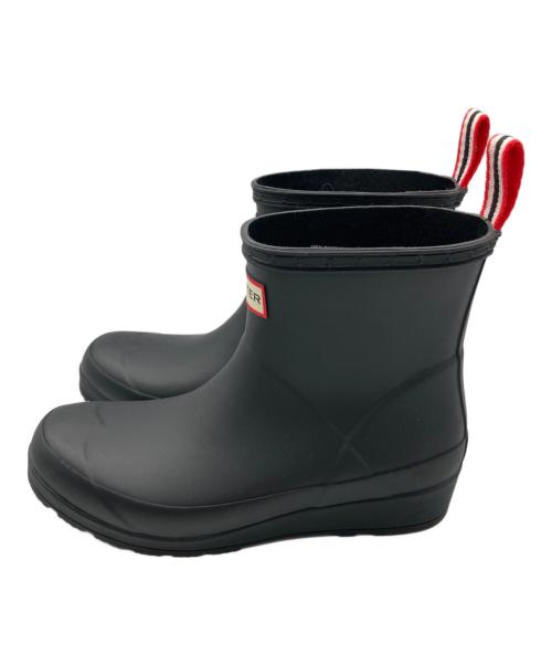 HUNTER（ハンター）HUNTER (ハンター) PLAY BOOT SHORT ブラック サイズ:UK4の古着・服飾アイテム