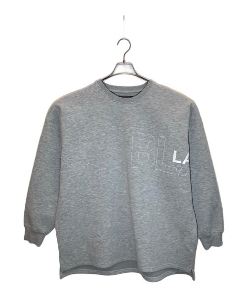DUFFER（ダファー）DUFFER (ダファー) プリントスウェット グレー サイズ:XLの古着・服飾アイテム