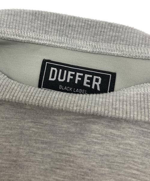 DUFFER（ダファー）DUFFER (ダファー) プリントスウェット グレー サイズ:XLの古着・服飾アイテム