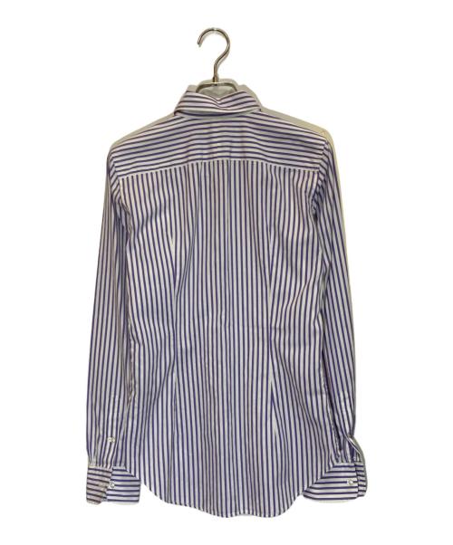 RALPH LAUREN（ラルフローレン）RALPH LAUREN (ラルフローレン) シャツ ホワイト×パープル サイズ:Ⅿの古着・服飾アイテム