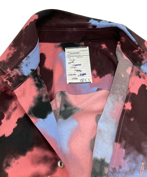 SHAREEF（シャリーフ）SHAREEF (シャリーフ) STUDIOS (ステュディオス) 別注SMOKE PT S/S SHIRTS ピンク サイズ:1の古着・服飾アイテム