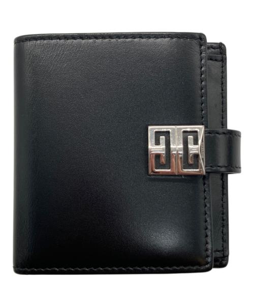 GIVENCHY（ジバンシィ）GIVENCHY (ジバンシィ) 4G 2つ折り財布 ブラックの古着・服飾アイテム