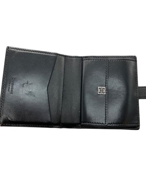 GIVENCHY（ジバンシィ）GIVENCHY (ジバンシィ) 4G 2つ折り財布 ブラックの古着・服飾アイテム