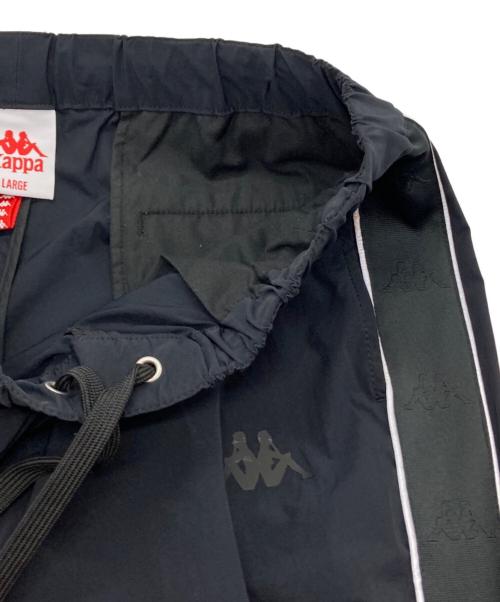 KAPPA（カッパ）Kappa (カッパ) ナイロンパンツ ブラック サイズ:Lの古着・服飾アイテム