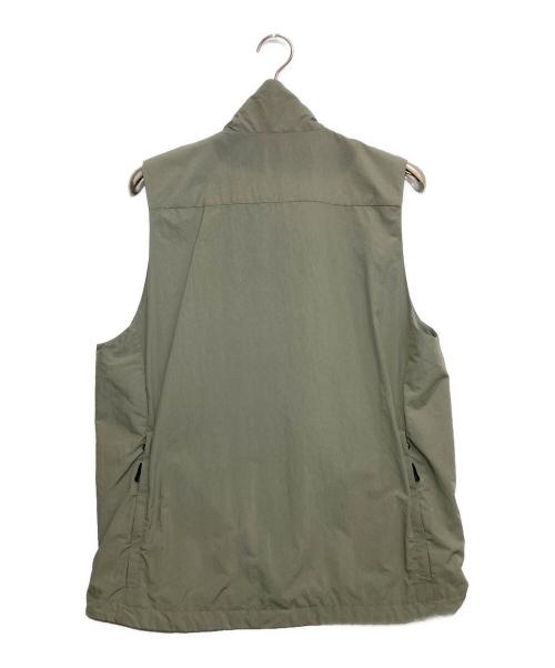 Snow peak（スノーピーク）snow peak (スノーピーク) JOURNAL STANDARD (ジャーナルスタンダード) Nylon Tussah Vest カーキ サイズ:Ⅿの古着・服飾アイテム