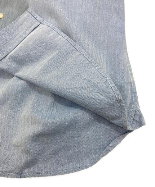 bodysong.（ボディソング）bodysong. (ボディソング) プリントHBTシャツ ブルー サイズ:下記参照の古着・服飾アイテム