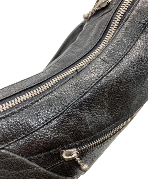 alfredoBANNISTER（アルフレッドバニスター）alfredoBANNISTER (アルフレッドバニスター) チェーンショルダーバッグ ブラックの古着・服飾アイテム