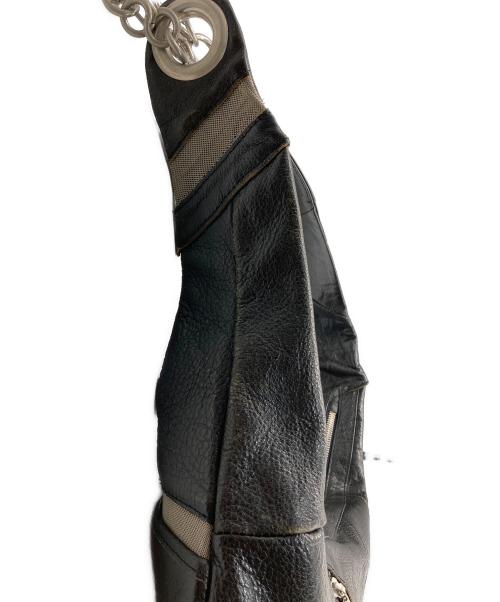 alfredoBANNISTER（アルフレッドバニスター）alfredoBANNISTER (アルフレッドバニスター) チェーンショルダーバッグ ブラックの古着・服飾アイテム