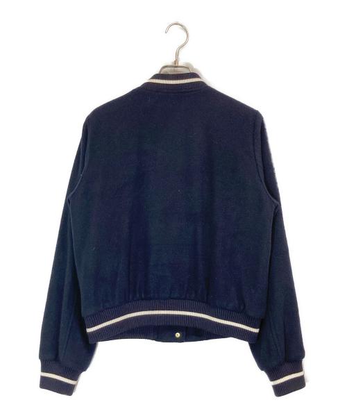 BLUE LABEL CRESTBRIDGE（ブルーレーベルクレストブリッジ）BLUE LABEL CRESTBRIDGE (ブルーレーベルクレストブリッジ) スタジャン ネイビー サイズ:38の古着・服飾アイテム