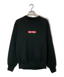 WACKO MARIA（ワコマリア）の古着「HIGHTIMES / HEAVY WEIGHT CREW NECK SWEAT SHIRT」｜ブラック
