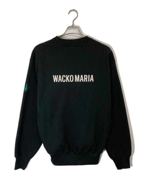 WACKO MARIA（ワコマリア）WACKO MARIA (ワコマリア) HIGHTIMES / HEAVY WEIGHT CREW NECK SWEAT SHIRT ブラック サイズ:Sの古着・服飾アイテム