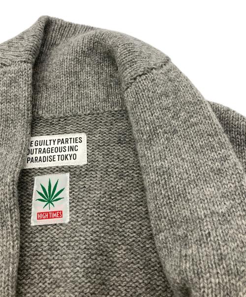WACKO MARIA（ワコマリア）WACKO MARIA (ワコマリア) HIGHTIMES COWICHAN SWEATER グレー サイズ:XXLの古着・服飾アイテム