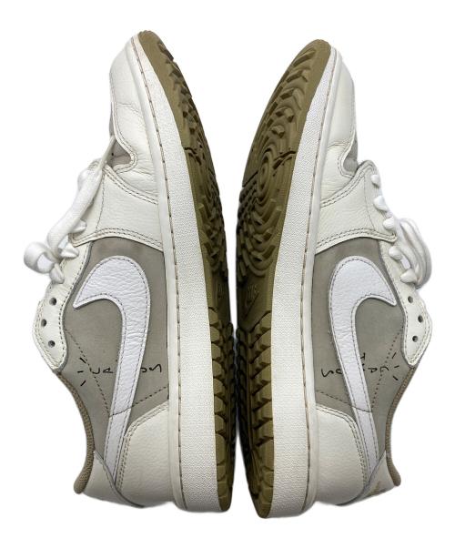 NIKE（ナイキ）NIKE (ナイキ) Travis Scott (トラヴィススコット) Air Jordan 1 Low Golf NRG ベージュ サイズ:27の古着・服飾アイテム