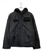Schottショット）の古着「CWU フーデッドジャケット」｜ブラック