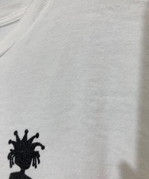 stussy（ステューシー）stussy (ステューシー) シャドーマンロングスリーブカットソー ホワイト サイズ:Lの古着・服飾アイテム