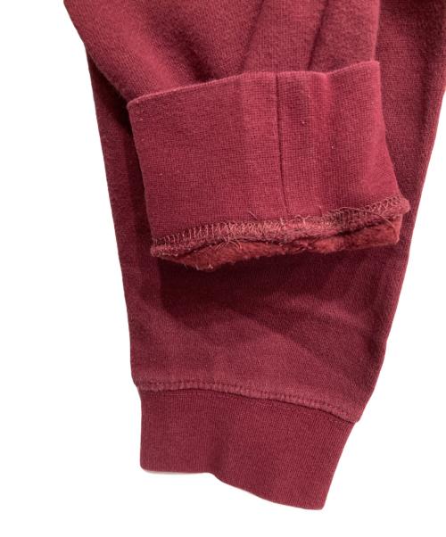 stussy（ステューシー）stussy (ステューシー) プリントジップパーカー ボルドー サイズ:XLの古着・服飾アイテム