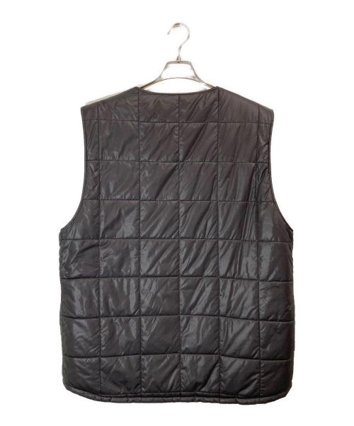 stussy（ステューシー）stussy (ステューシー) 中綿リバーシブルベスト ブラック×グレー サイズ:XLの古着・服飾アイテム