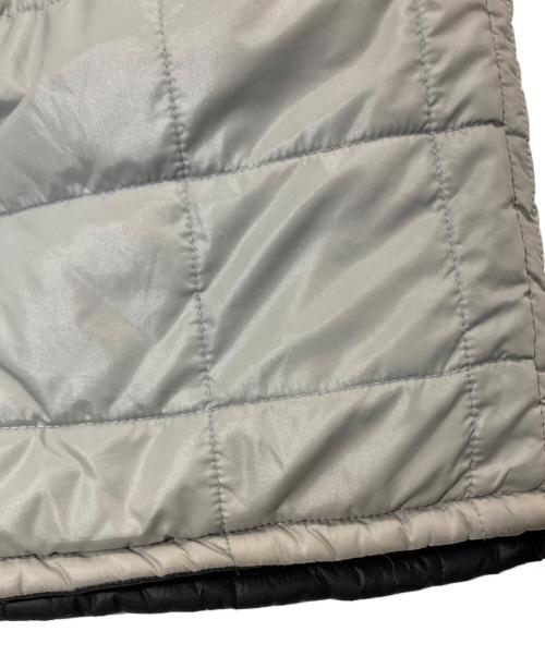 stussy（ステューシー）stussy (ステューシー) 中綿リバーシブルベスト ブラック×グレー サイズ:XLの古着・服飾アイテム