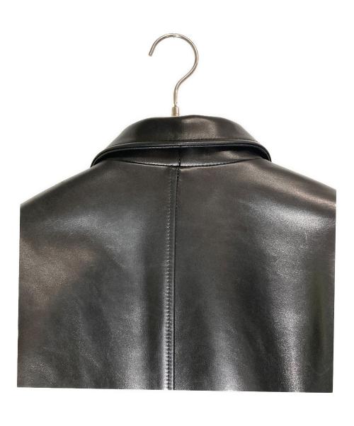 Y2 LEATHER（ワイツーレザー）Y2 LEATHER (ワイツーレザー) ホースハイドシングルライダースジャケット ブラック サイズ:42の古着・服飾アイテム