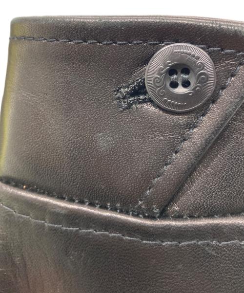 Y2 LEATHER（ワイツーレザー）Y2 LEATHER (ワイツーレザー) ホースハイドシングルライダースジャケット ブラック サイズ:42の古着・服飾アイテム