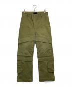 entire studiosエンタイアスタジオ）の古着「ハードカーゴパンツ」｜オリーブ
