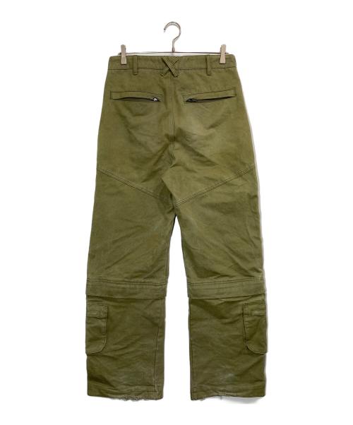 entire studios（エンタイアスタジオ）ENTIRE STUDIOS (エンタイアスタジオ) ハードカーゴパンツ オリーブ サイズ:Sの古着・服飾アイテム