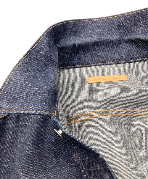 RHC Ron Herman（アールエイチシー ロンハーマン）RHC Ron Herman (アールエイチシー ロンハーマン) リジットデニムジャケット インディゴ サイズ:Lの古着・服飾アイテム