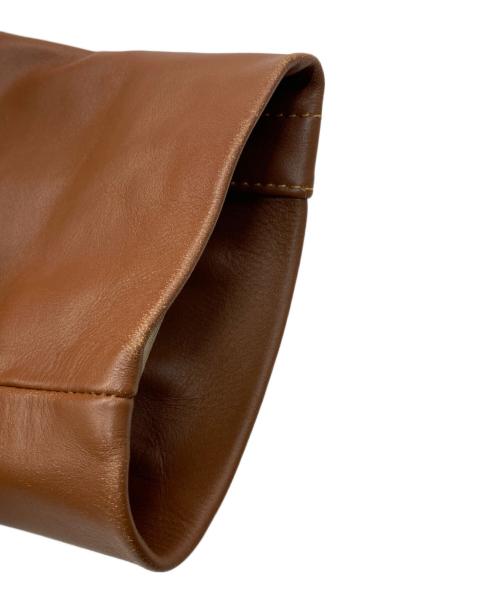 DIESEL（ディーゼル）DIESEL (ディーゼル) L-CALEライダースジャケット ブラウン サイズ:Sの古着・服飾アイテム