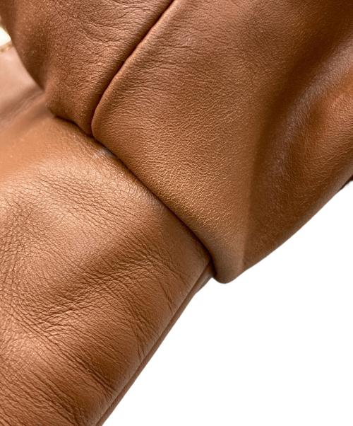 DIESEL（ディーゼル）DIESEL (ディーゼル) L-CALEライダースジャケット ブラウン サイズ:Sの古着・服飾アイテム