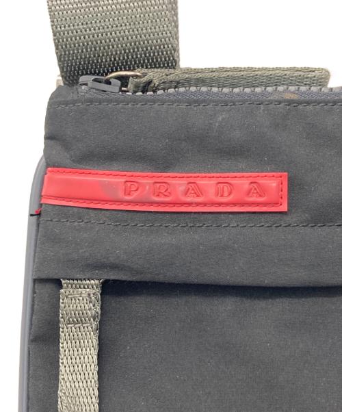 PRADA SPORTS（プラダスポーツ）PRADA SPORTS (プラダスポーツ) ナイロンショルダーバッグ ブラックの古着・服飾アイテム