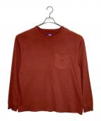 THE NORTHFACE PURPLELABELザ・ノースフェイス パープルレーベル）の古着「8oz Field Long Sleeve Pocket Tee」｜ブラウン