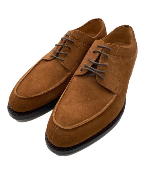 Jalan Sriwijaya（ジャランスリウァヤ）Jalan Sriwijaya (ジャランスリウァヤ) UNITED ARROWS (ユナイテッドアローズ) SUEDE 5EYE U-TIP ブラウン サイズ:40の古着・服飾アイテム