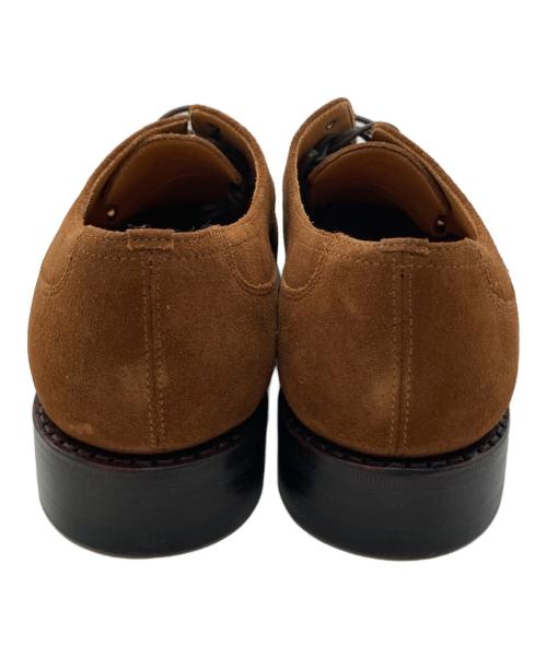 Jalan Sriwijaya（ジャランスリウァヤ）Jalan Sriwijaya (ジャランスリウァヤ) UNITED ARROWS (ユナイテッドアローズ) SUEDE 5EYE U-TIP ブラウン サイズ:40の古着・服飾アイテム