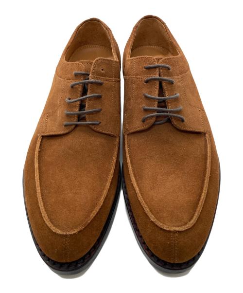 Jalan Sriwijaya（ジャランスリウァヤ）Jalan Sriwijaya (ジャランスリウァヤ) UNITED ARROWS (ユナイテッドアローズ) SUEDE 5EYE U-TIP ブラウン サイズ:40の古着・服飾アイテム