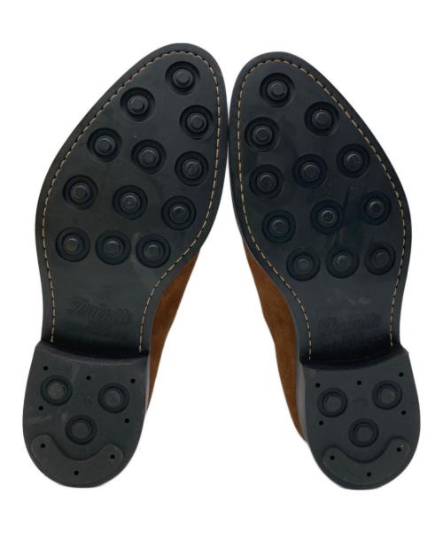 Jalan Sriwijaya（ジャランスリウァヤ）Jalan Sriwijaya (ジャランスリウァヤ) UNITED ARROWS (ユナイテッドアローズ) SUEDE 5EYE U-TIP ブラウン サイズ:40の古着・服飾アイテム