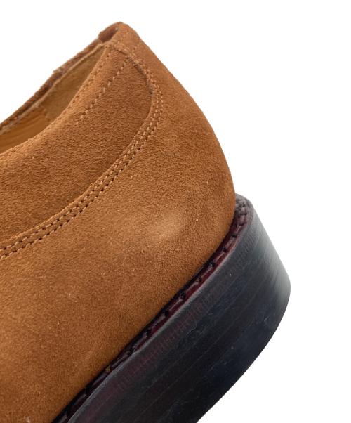 Jalan Sriwijaya（ジャランスリウァヤ）Jalan Sriwijaya (ジャランスリウァヤ) UNITED ARROWS (ユナイテッドアローズ) SUEDE 5EYE U-TIP ブラウン サイズ:40の古着・服飾アイテム