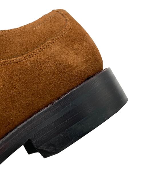 Jalan Sriwijaya（ジャランスリウァヤ）Jalan Sriwijaya (ジャランスリウァヤ) UNITED ARROWS (ユナイテッドアローズ) SUEDE 5EYE U-TIP ブラウン サイズ:40の古着・服飾アイテム