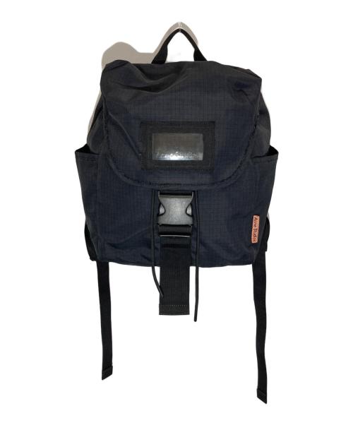 Acne studios（アクネ ストゥディオス）ACNE STUDIOS (アクネ ストゥディオス) ラージ バックパック ブラックの古着・服飾アイテム