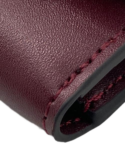 TORY BURCH（トリーバーチ）TORY BURCH (トリーバーチ) エレノアコンパクトウォレット ボルドーの古着・服飾アイテム