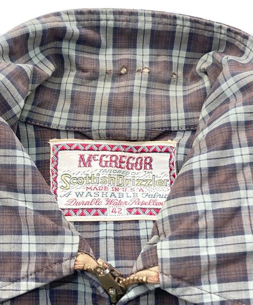 McGREGOR（マクレガー）McGREGOR (マクレガー) 50sドリズラージャケット ブラウン サイズ:42の古着・服飾アイテム
