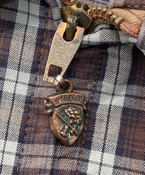 McGREGOR（マクレガー）McGREGOR (マクレガー) 50sドリズラージャケット ブラウン サイズ:42の古着・服飾アイテム