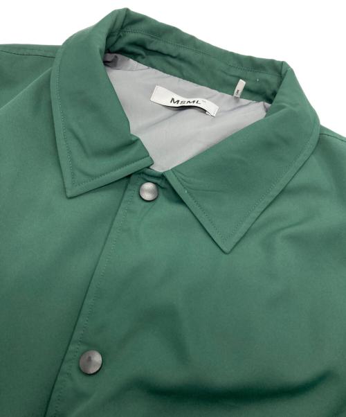 MSML（エムエスエムエル）MSML (エムエスエムエル) LONG COAT グリーン サイズ:Mの古着・服飾アイテム